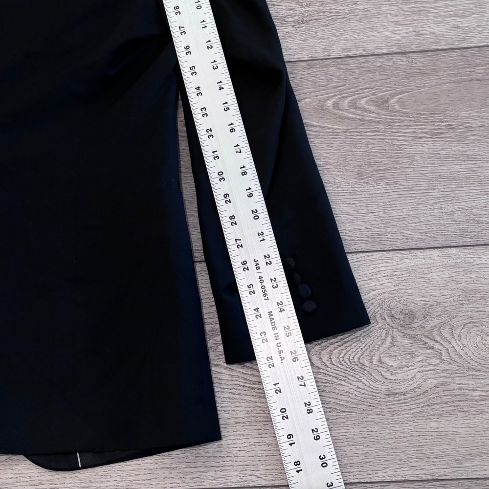 Hugo Boss Tuxedo Blazer Mens 46R Black Formal Jacket The Stars75/Glamour3‎ - Picture 7 of 10